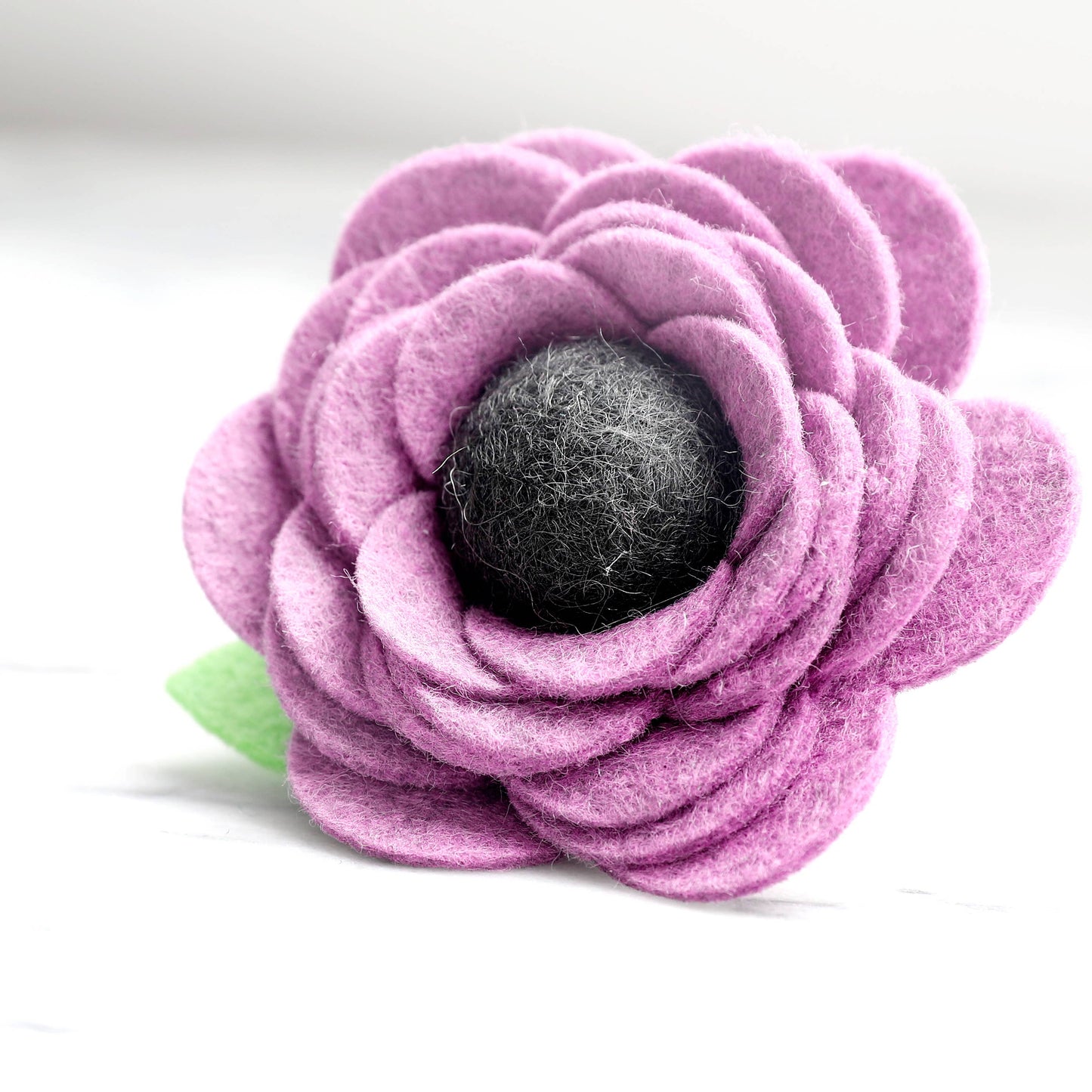 Poppy Dog Collar Flower