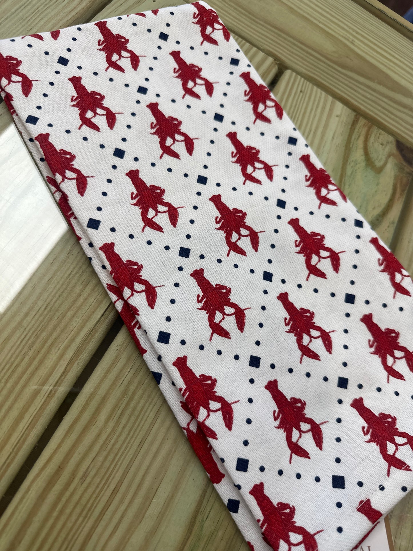 Crawdad Hand Towel