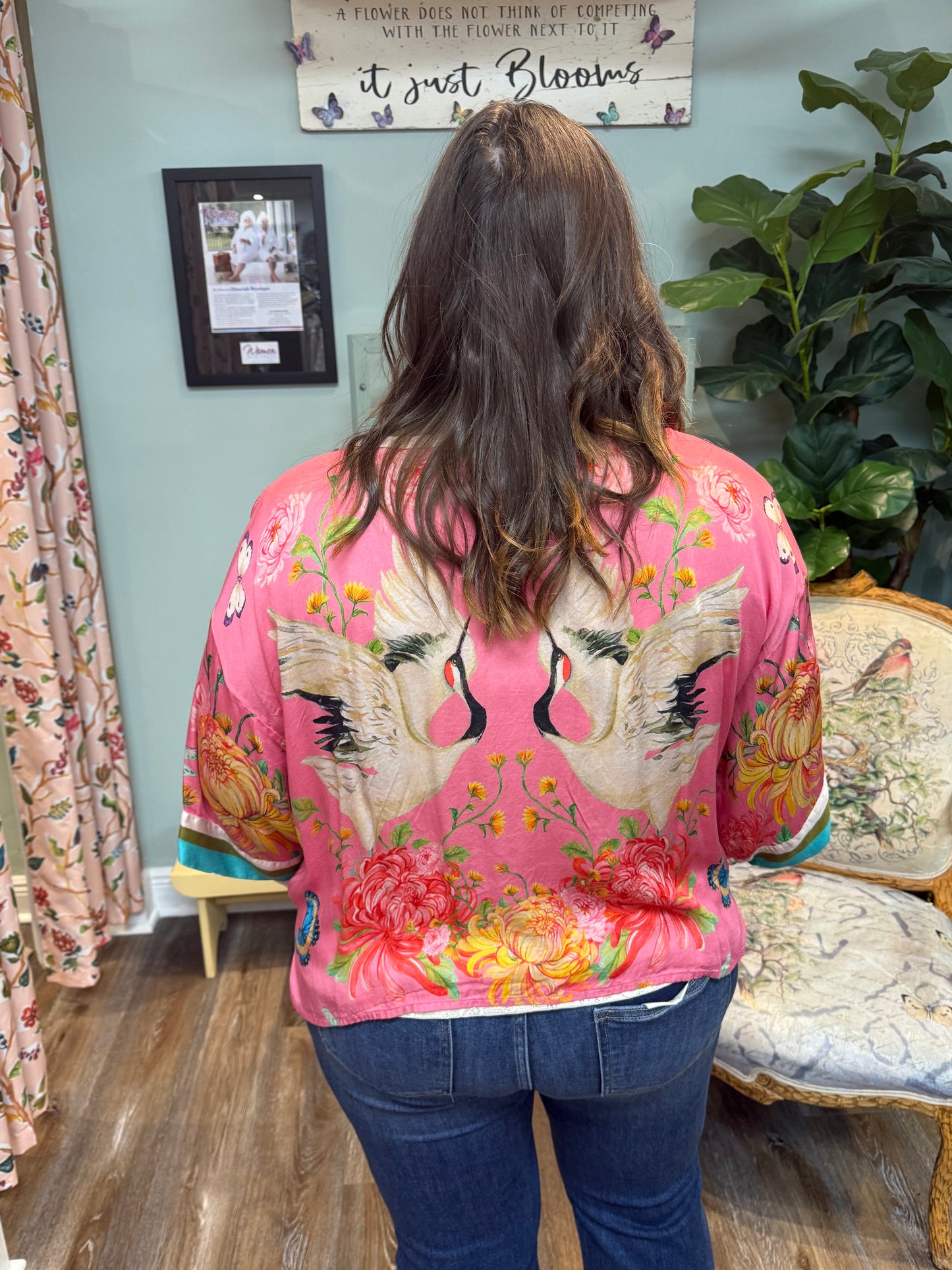 Legend of the Crane Kimono