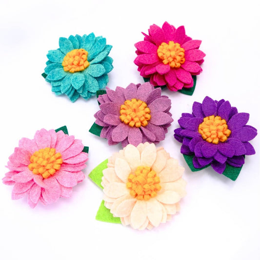 Lotus Flower Dog Collar Accessory