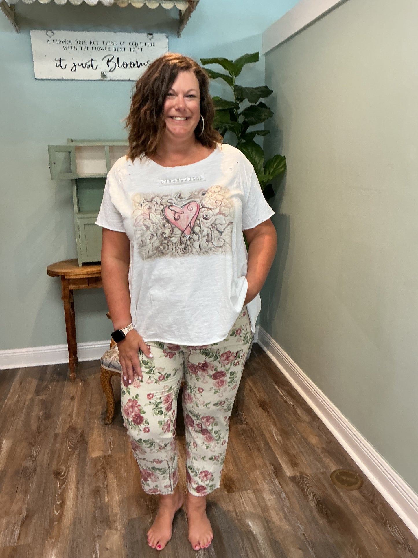 Vintage Rose Traveler Pants