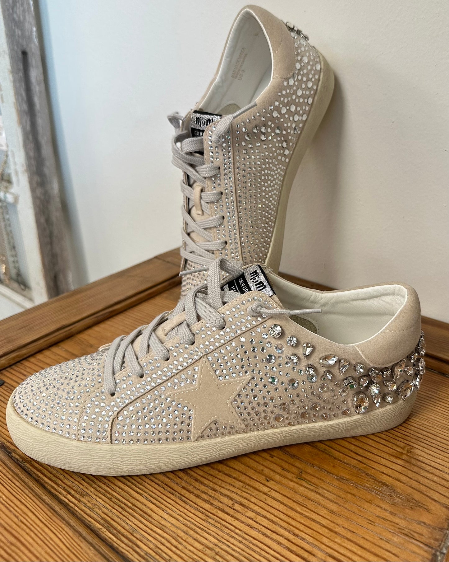 "Goldie" Bedazzled Sneaker