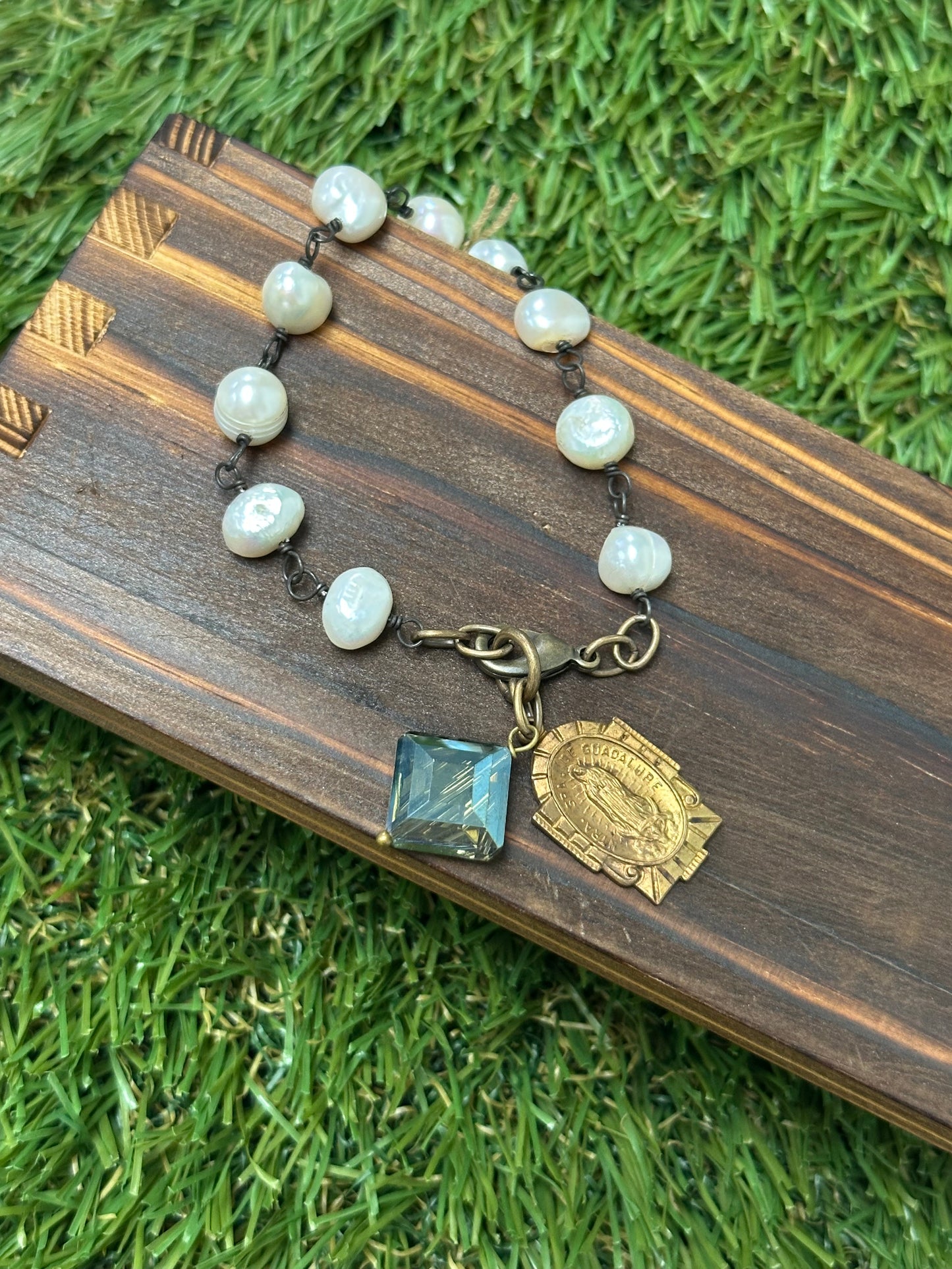 Pearl Guadalupe Necklace