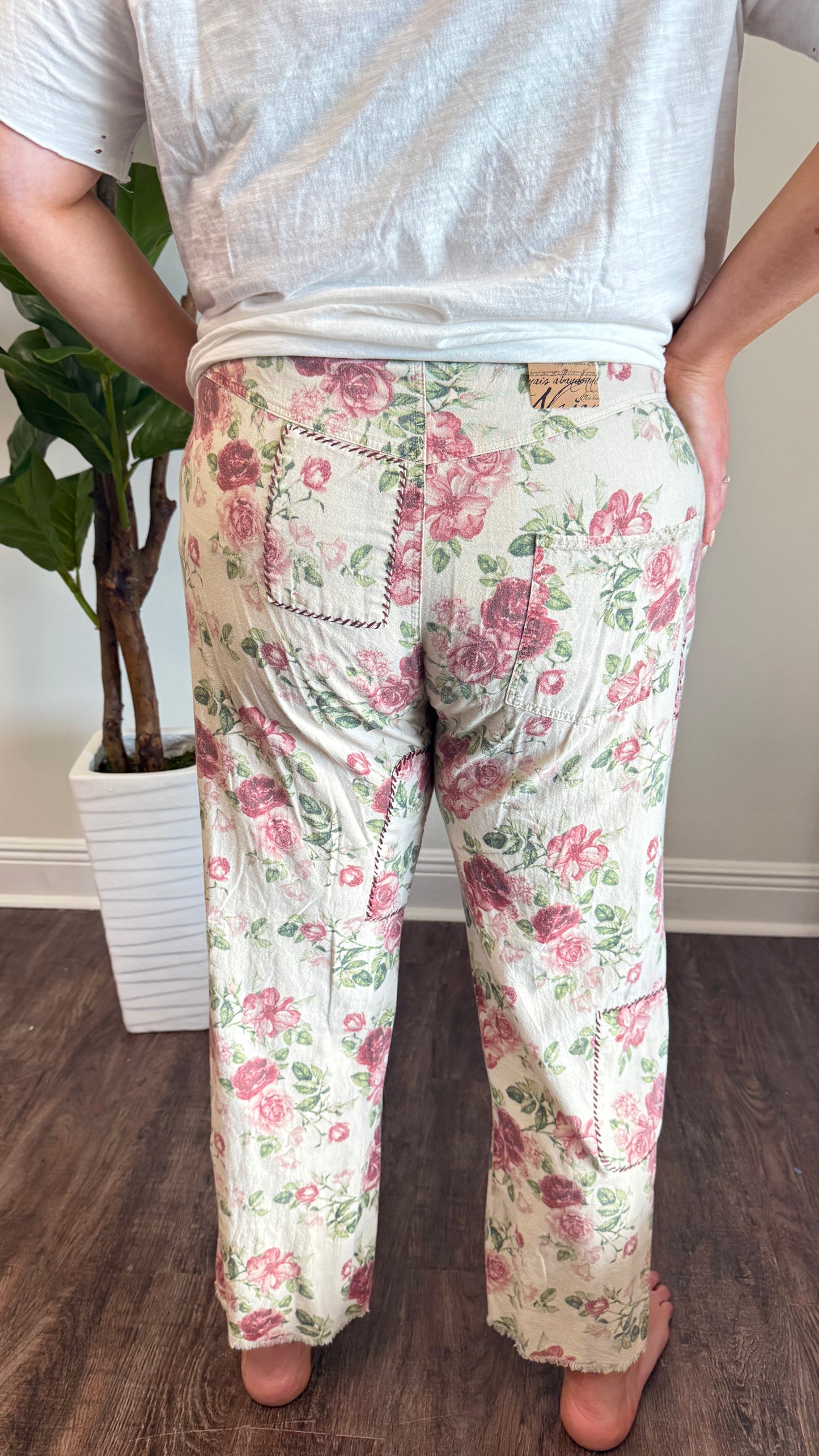 Vintage Rose Traveler Pants