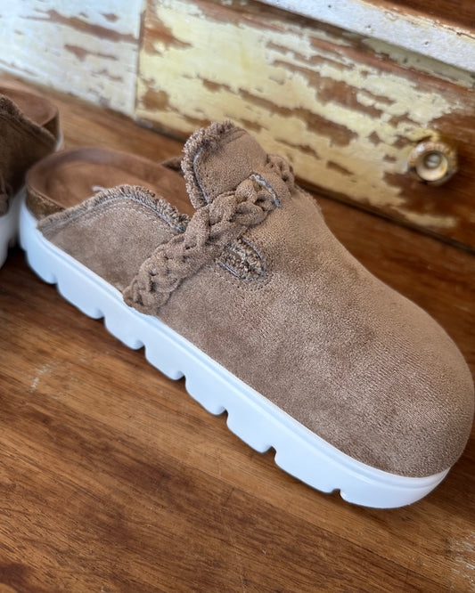 Very G "Cali Mules" - Taupe