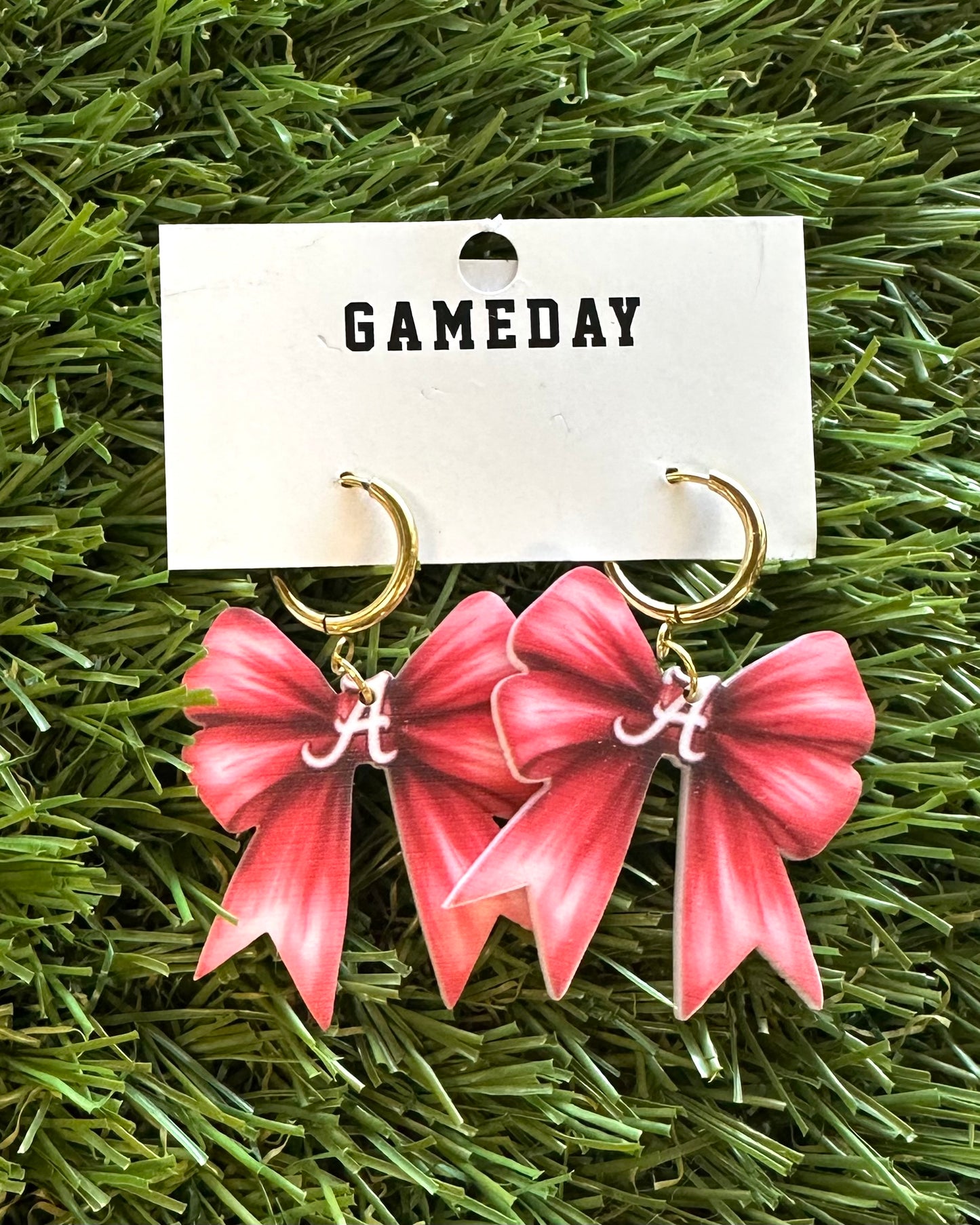 Game Day Bow Earrings