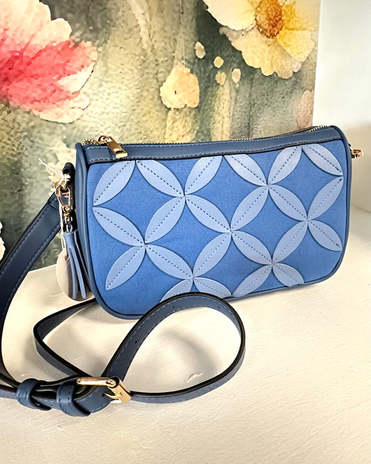 Amelia Crossbody -Blue