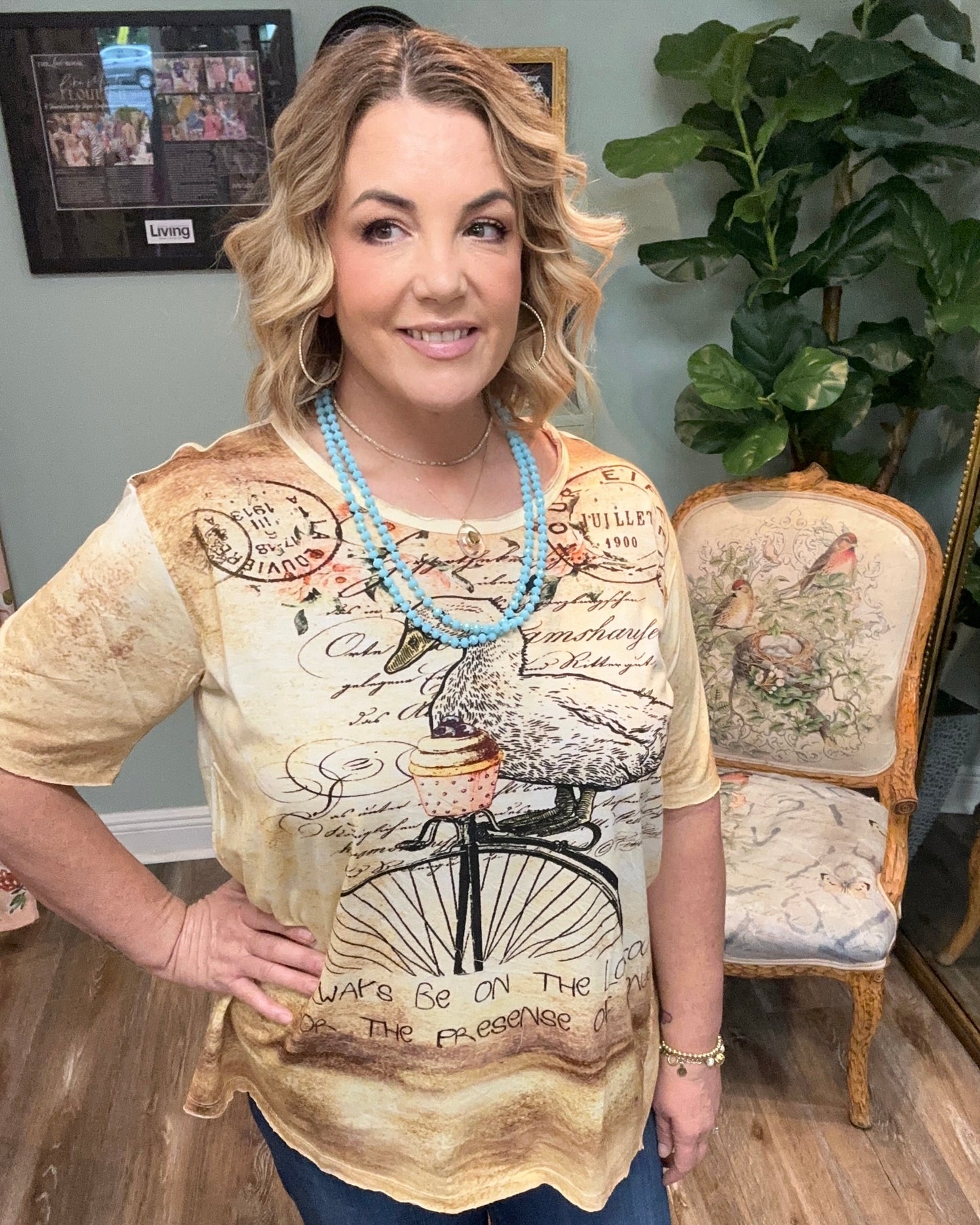 Vintage Goose Top