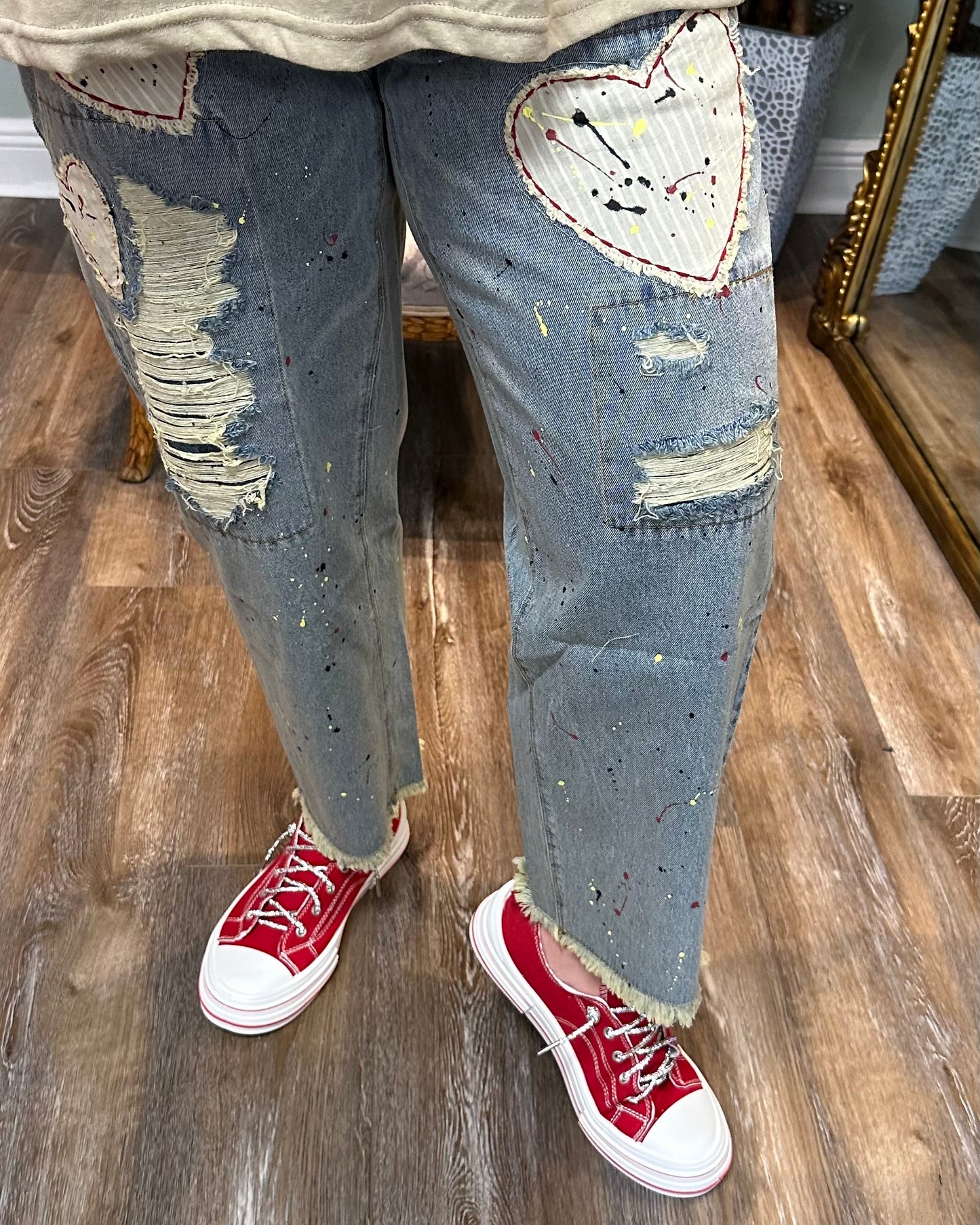 Full of Hearts Jeans