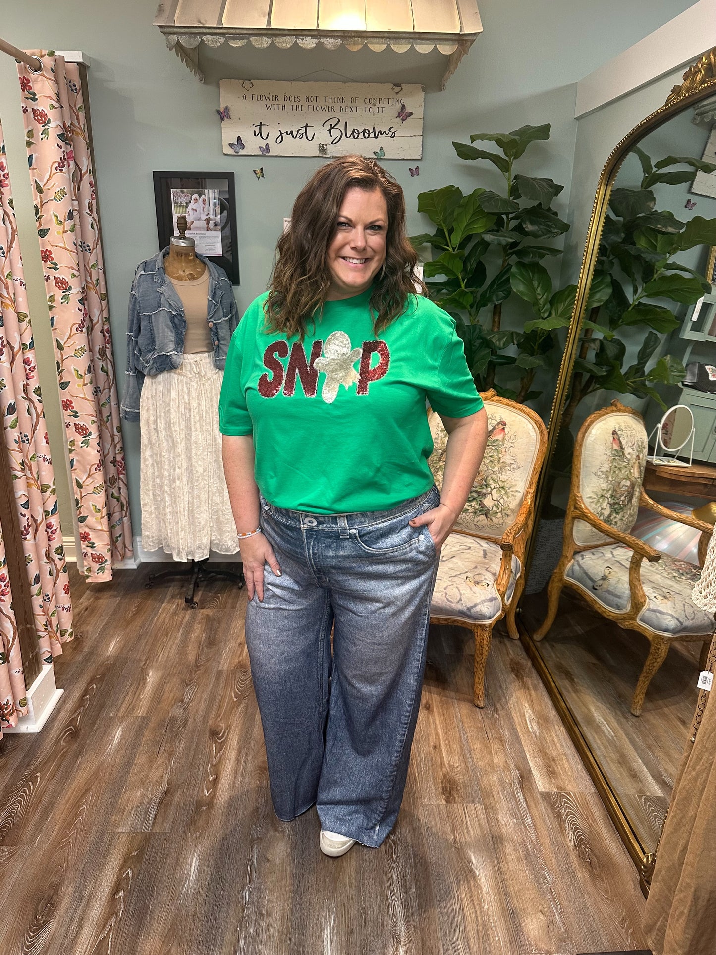 Gingerbread "Snap" Tee
