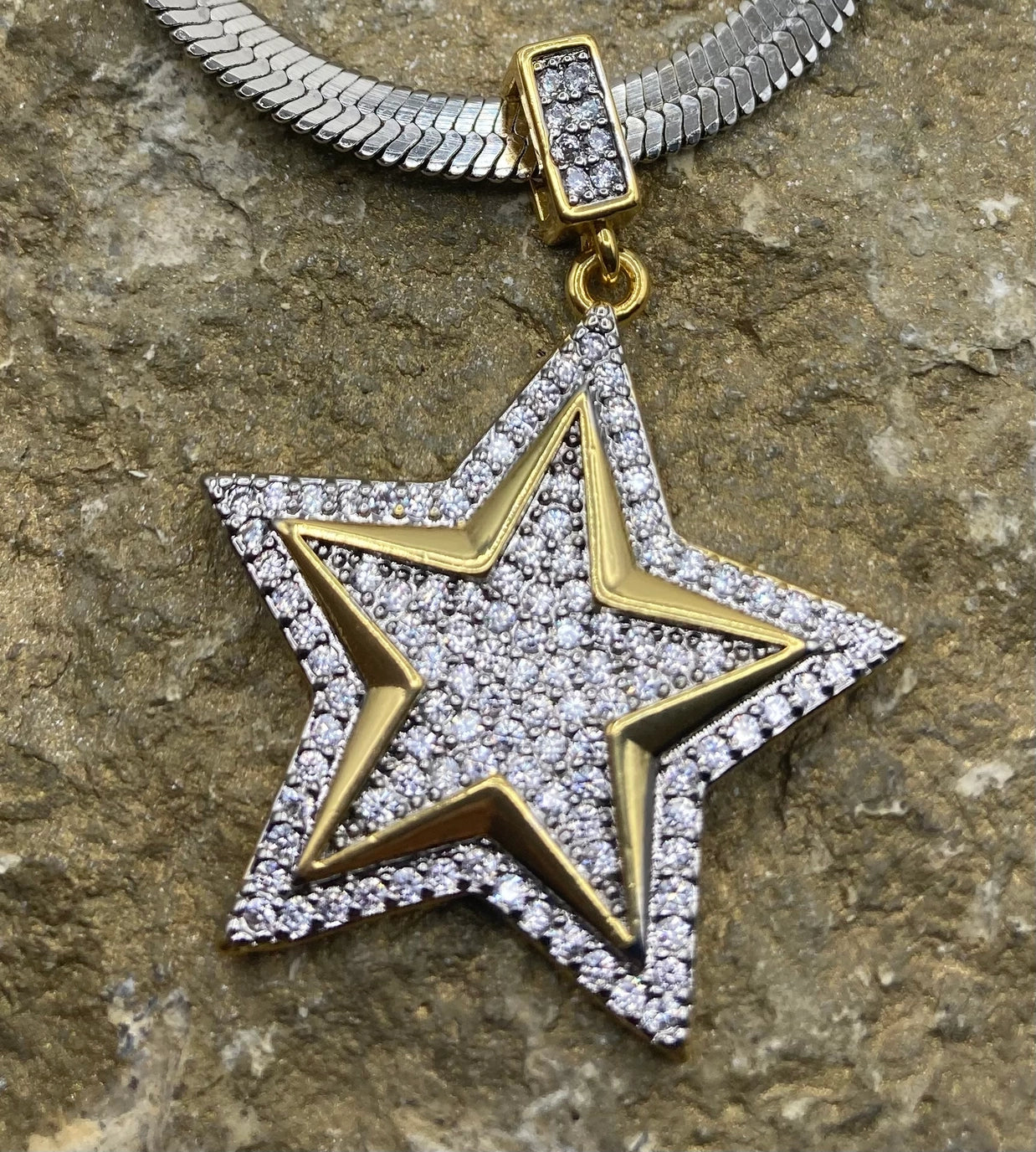 Silver Star Necklace