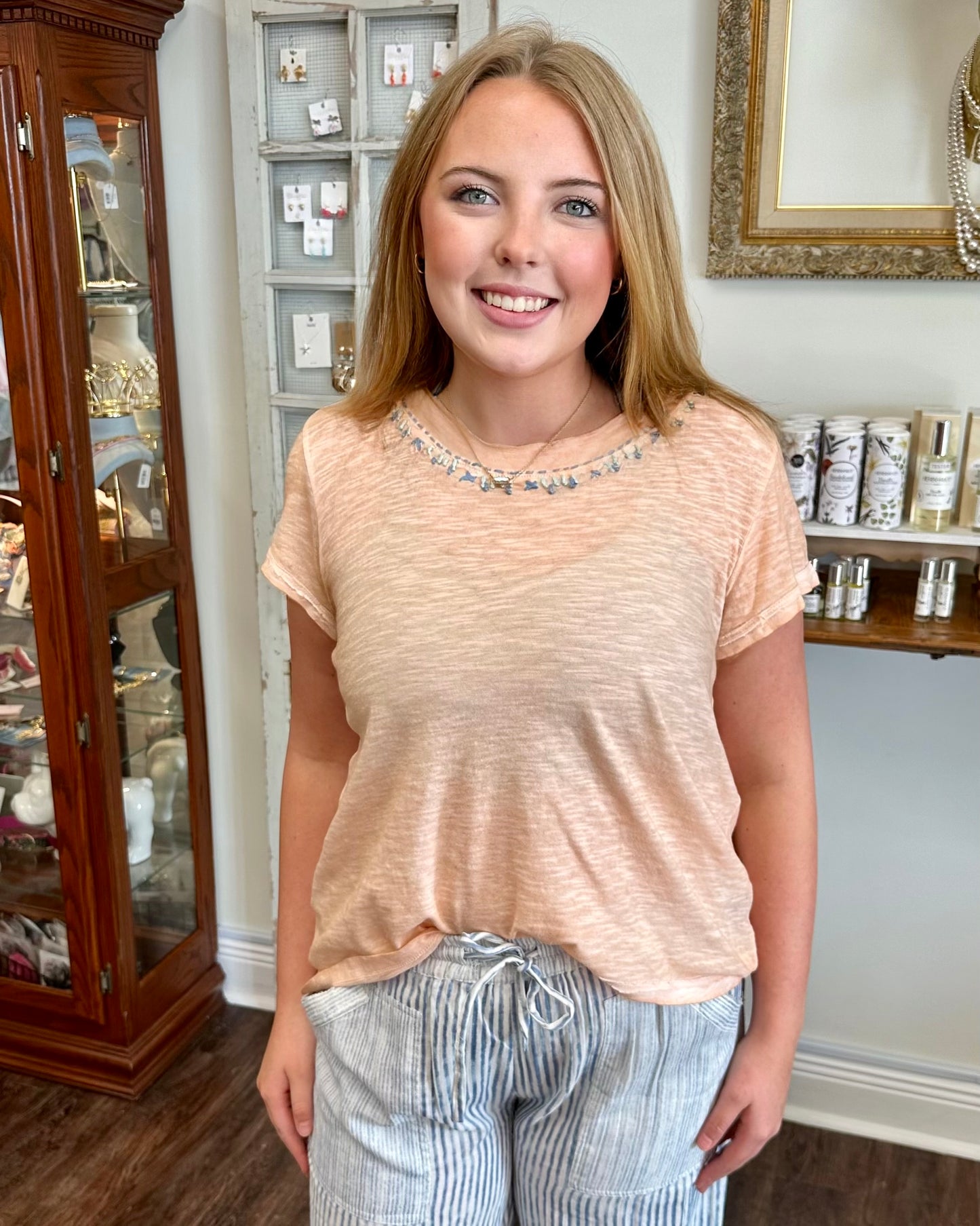 Lightweight SS Knit Top