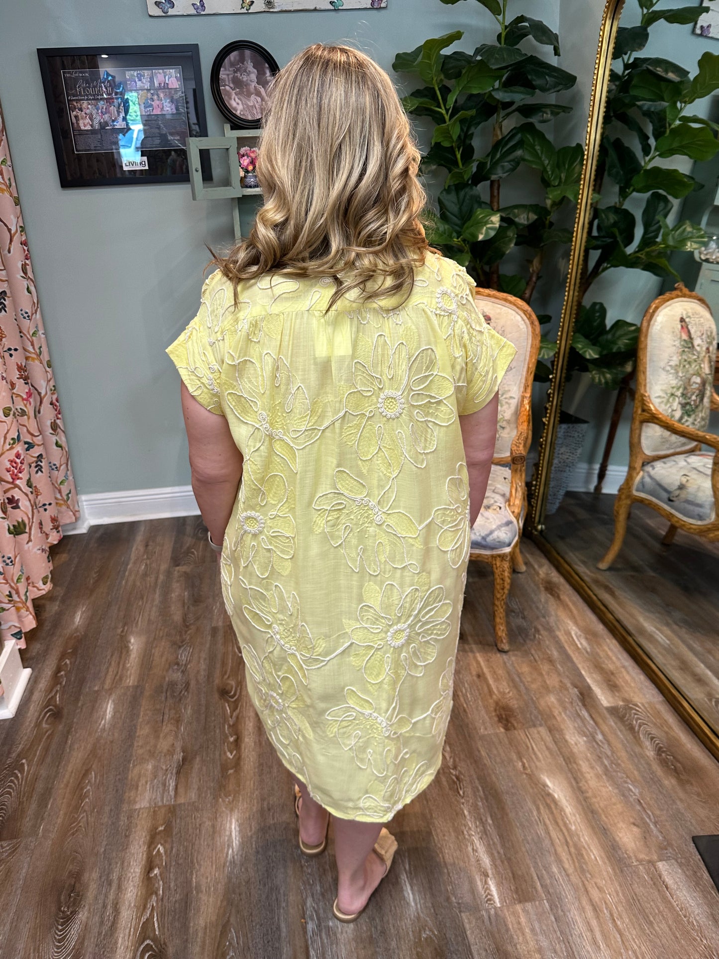 Bella Dress - Yellow