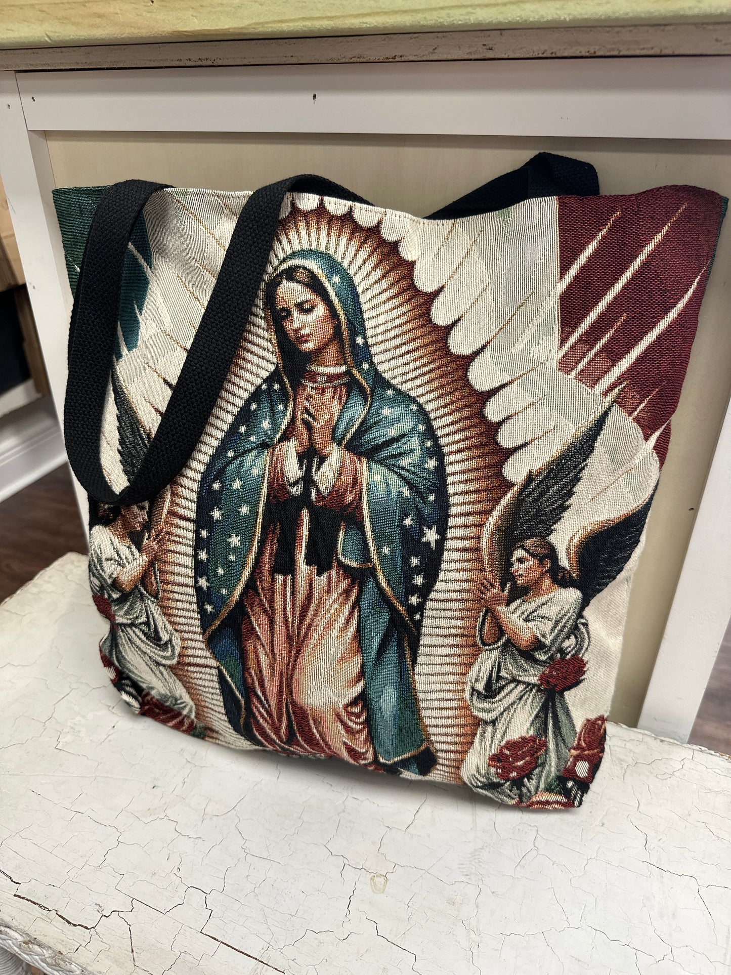 Catholic Woven Tote