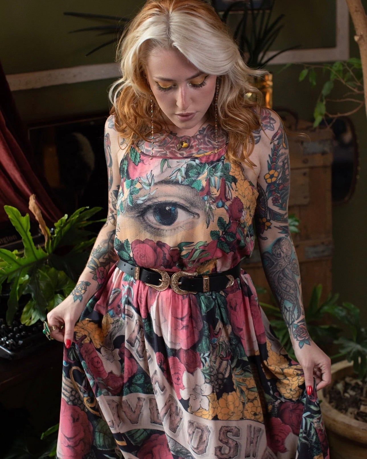 Market Of Stars Slip Dress