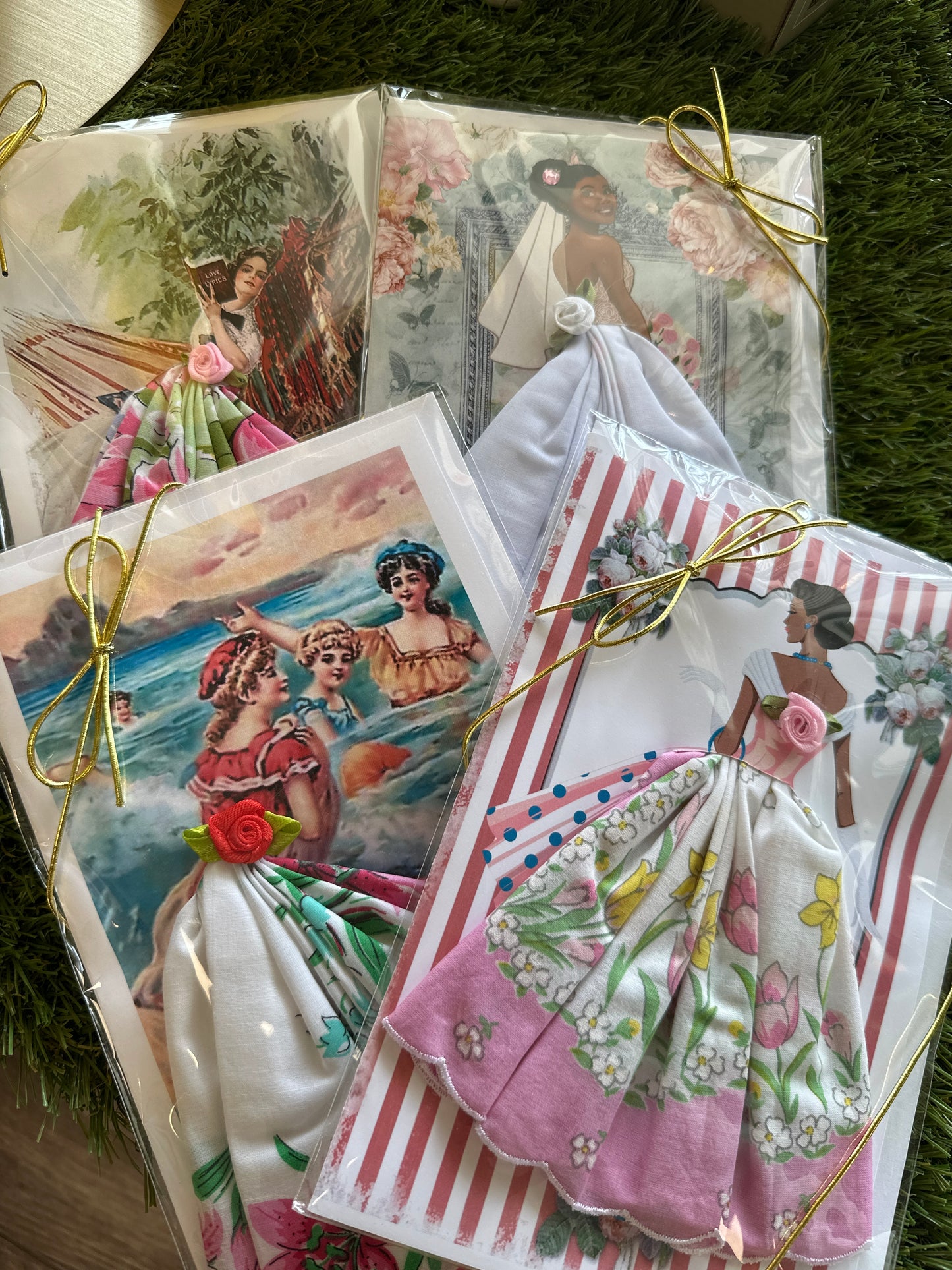 Keepsake Hankie Greeting Cards