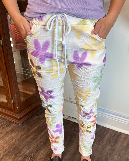 Floral Stretch Jeggin