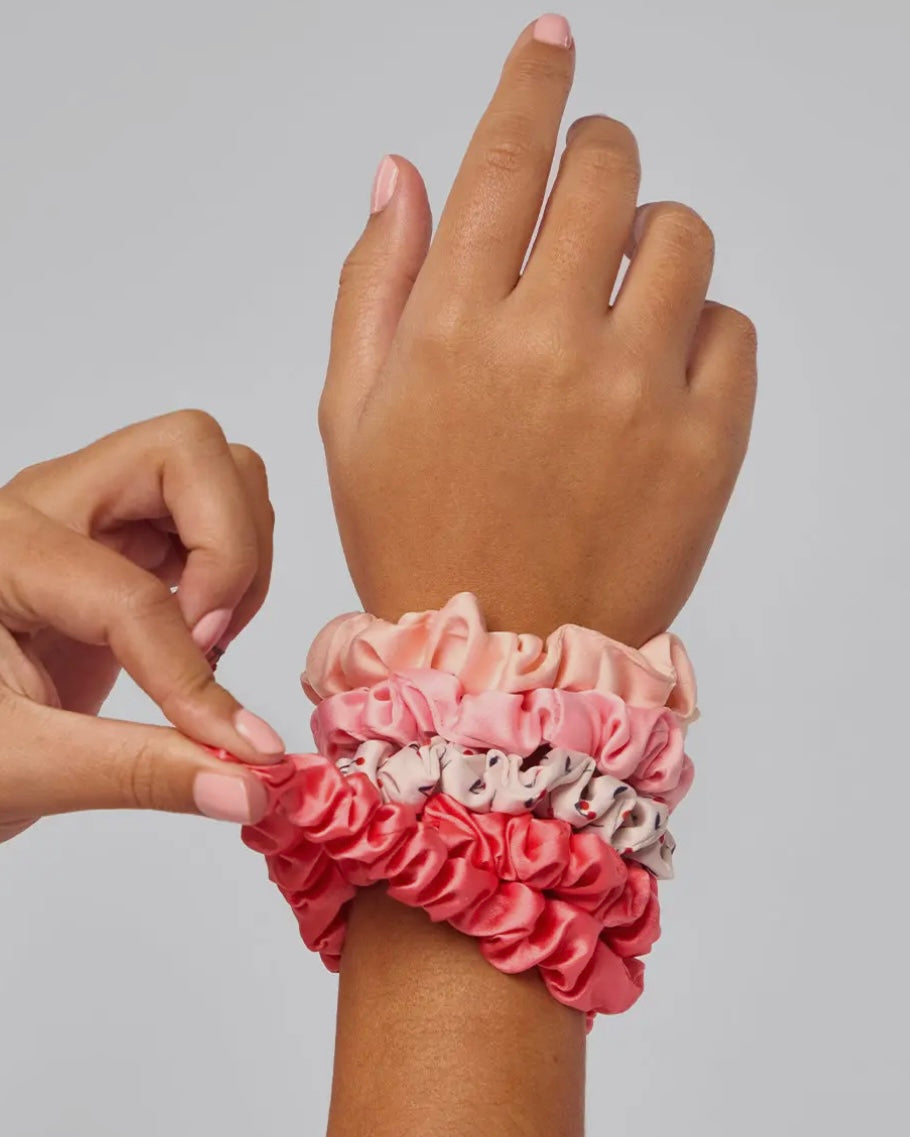 Satin Hair Scrunchies