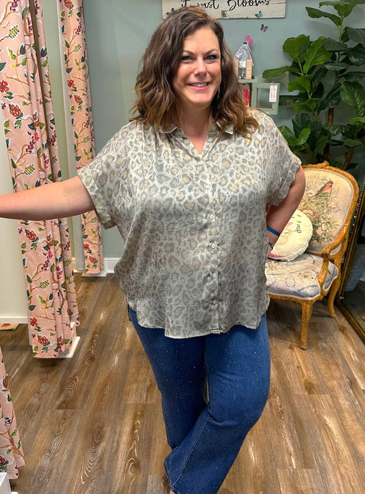 Bedazzled Boot Cut Jeans