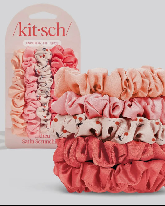 Satin Hair Scrunchies