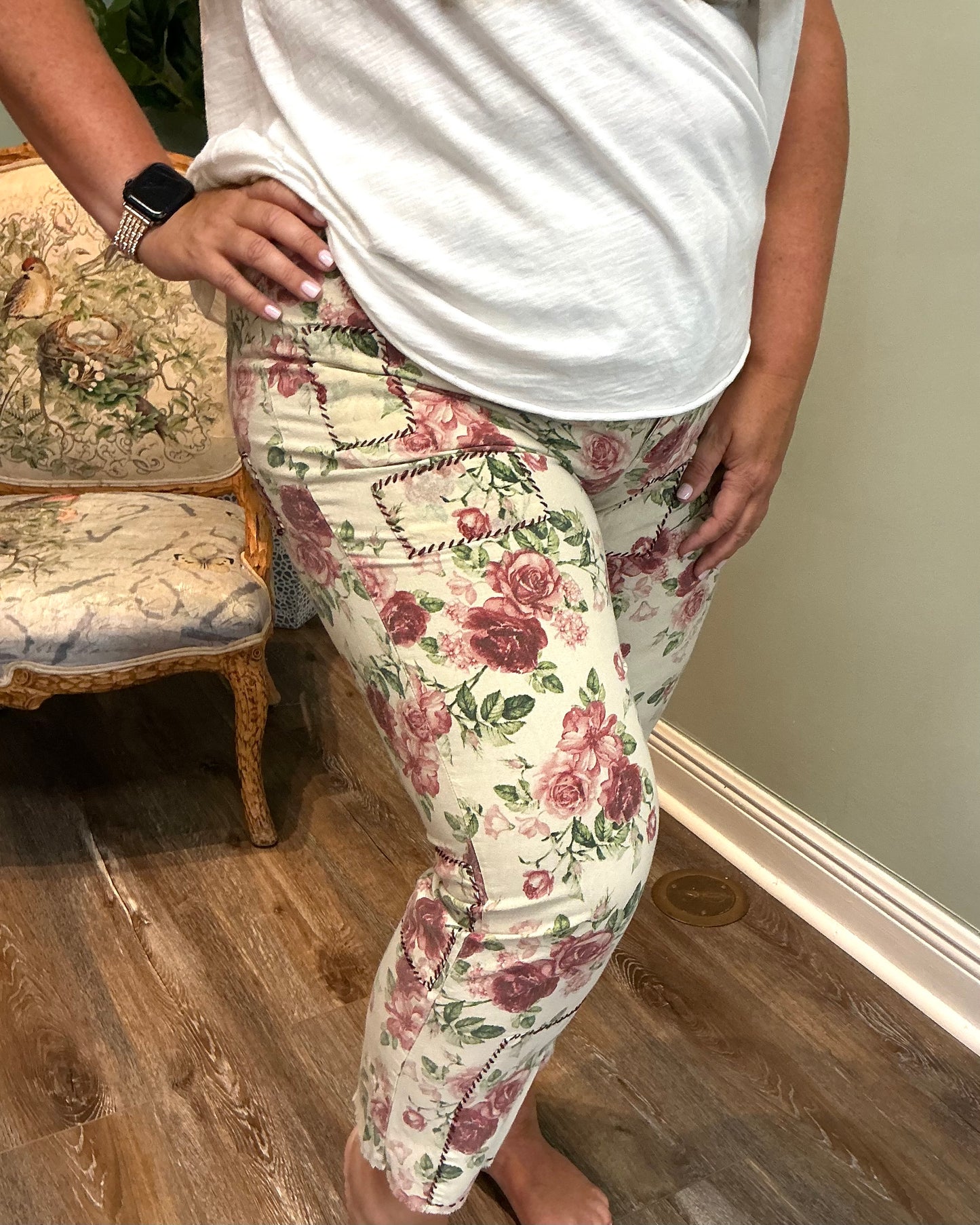 Vintage Rose Traveler Pants