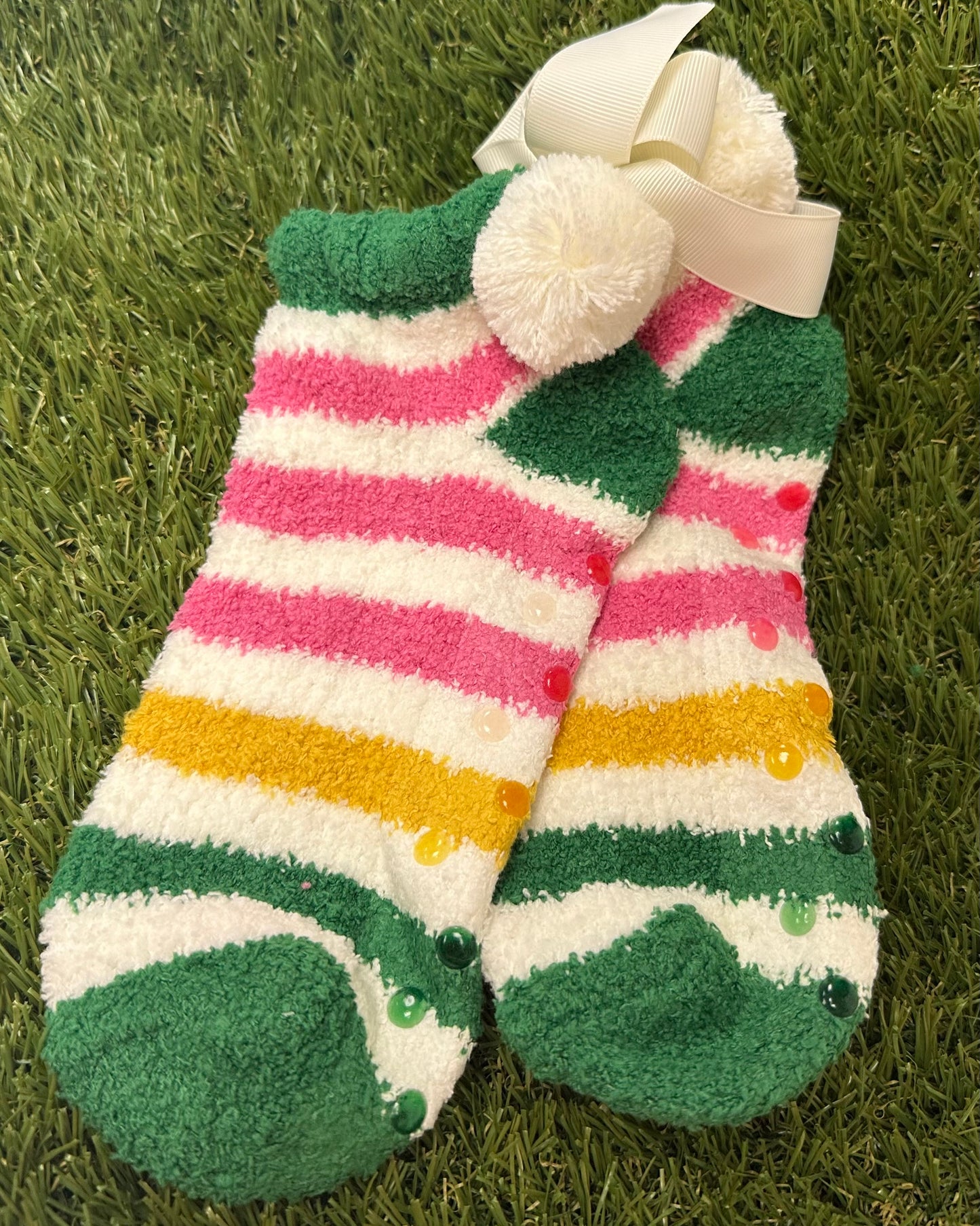 Fuzzy Christmas Socks