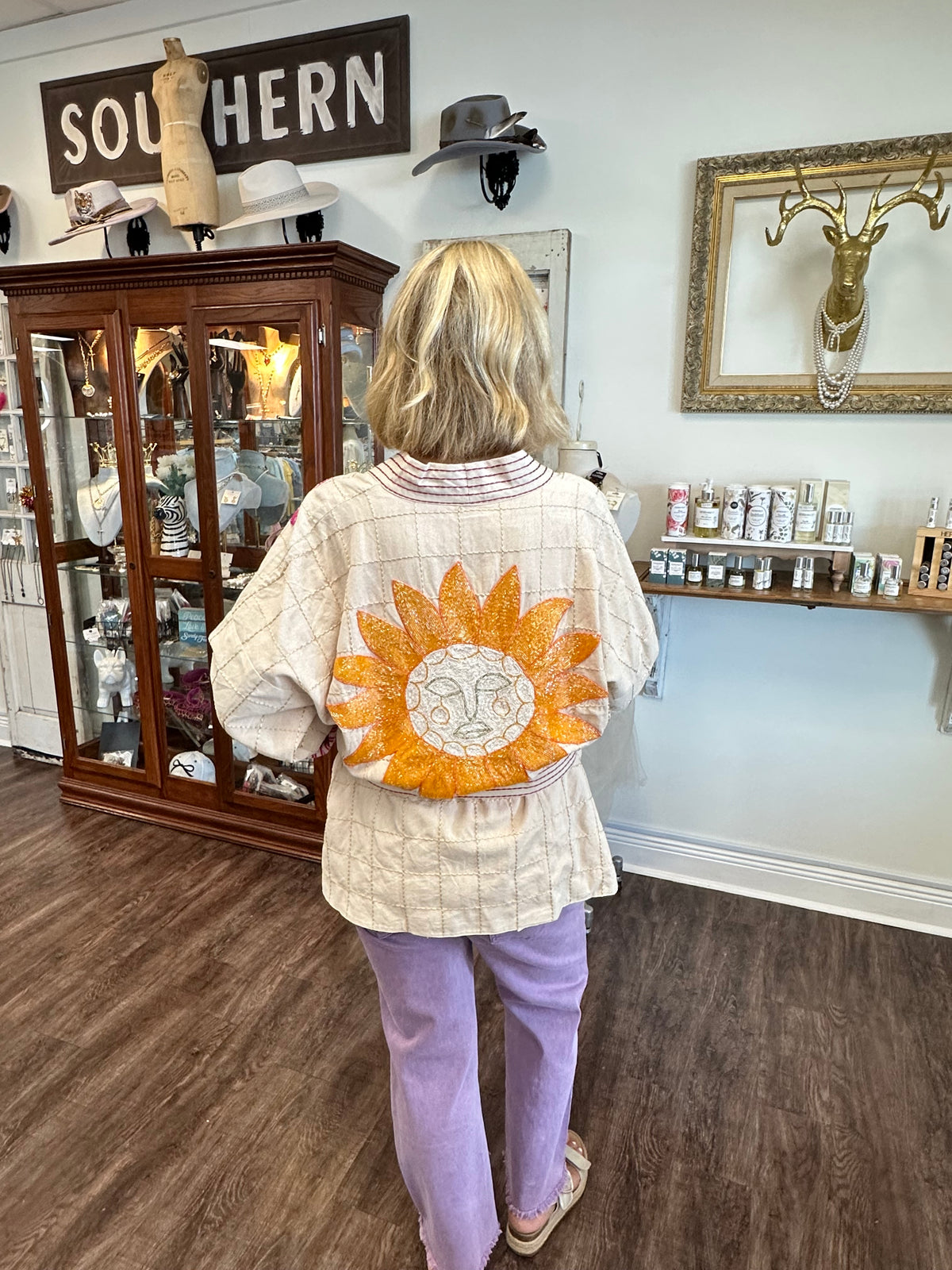Embellished Cotton Cardigan