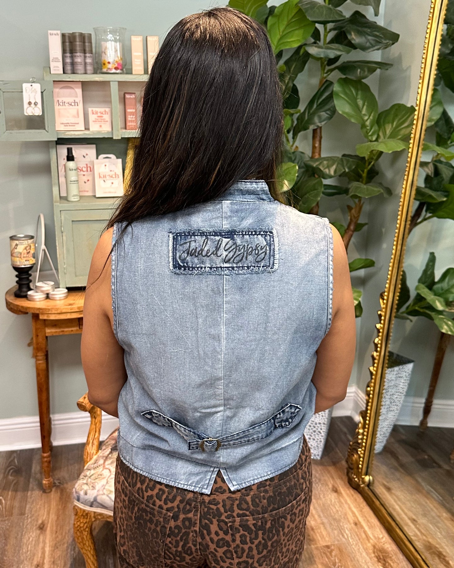 Mesmerized Chambray Vest