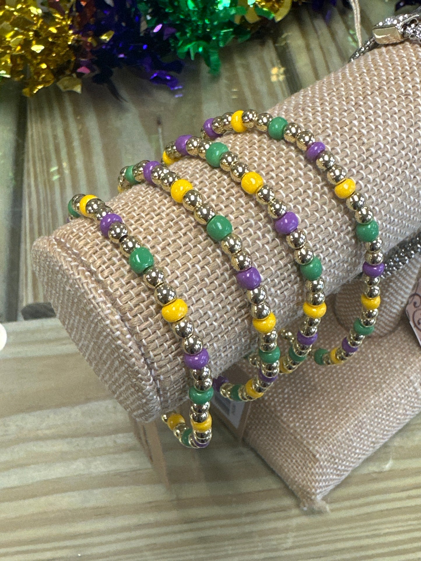 Blair Andrews Mardi Gras Braclets