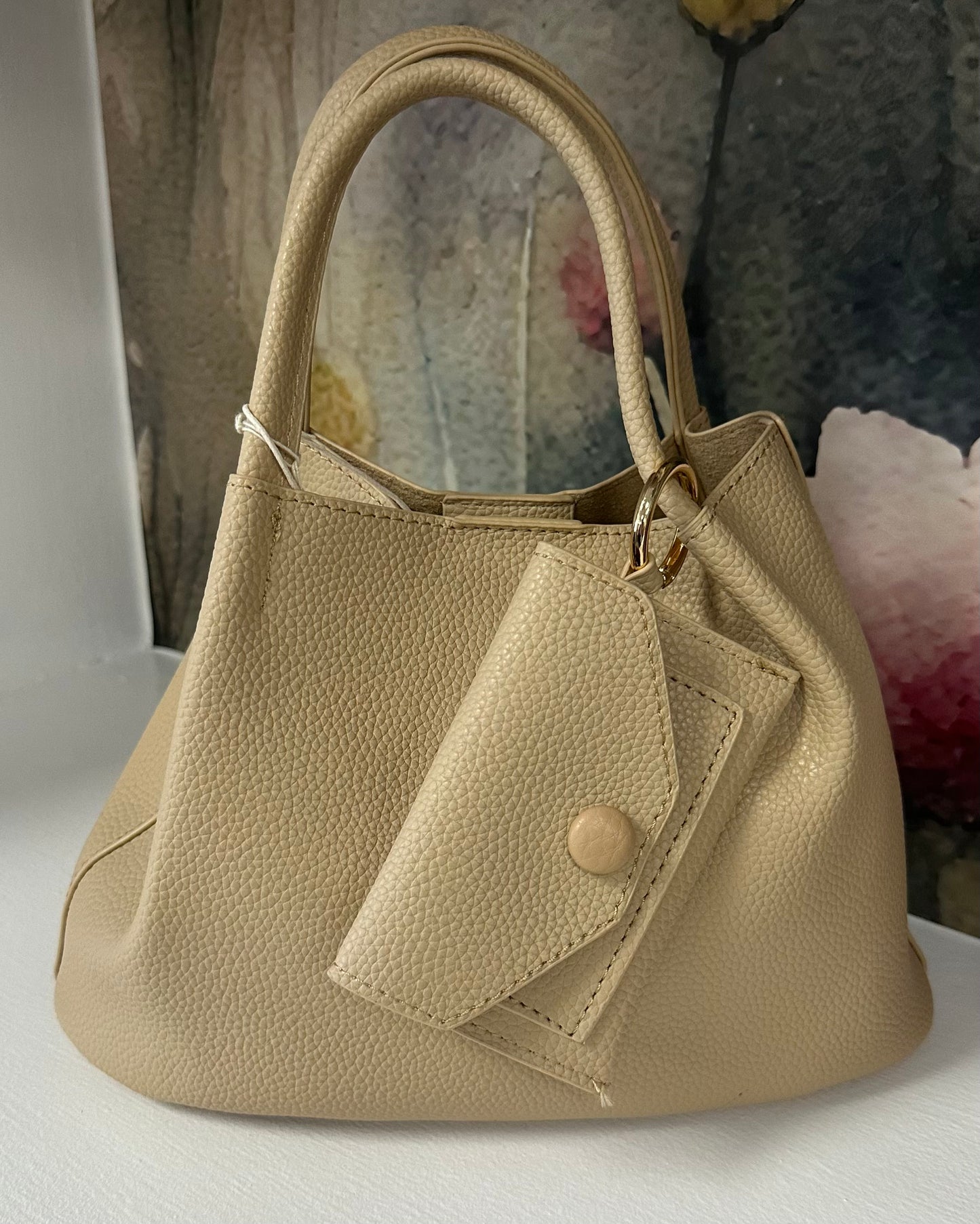 Small Crossbody Tote W/ Card Holder & Pouch