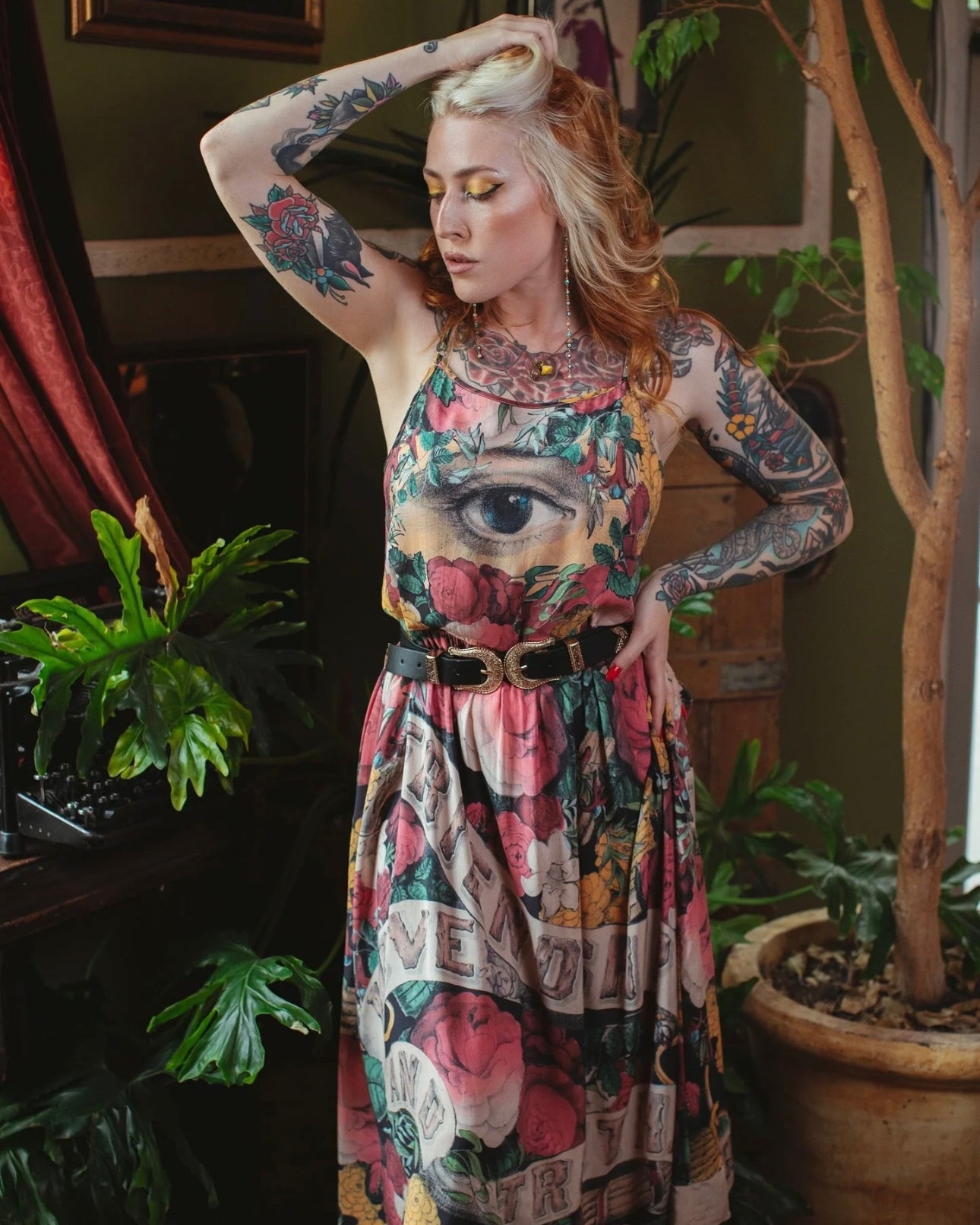 Market Of Stars Slip Dress