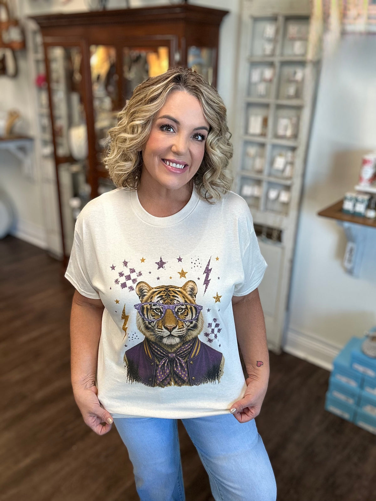 Tiger Spirit with Rhinestones