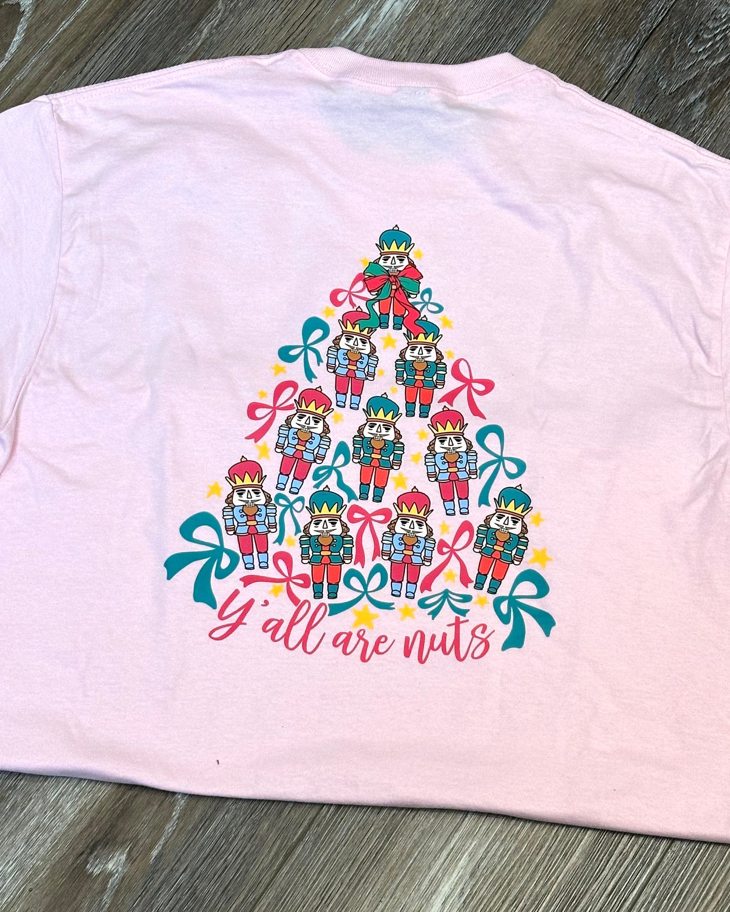 Ya'll Are Nuts Christmas Tee
