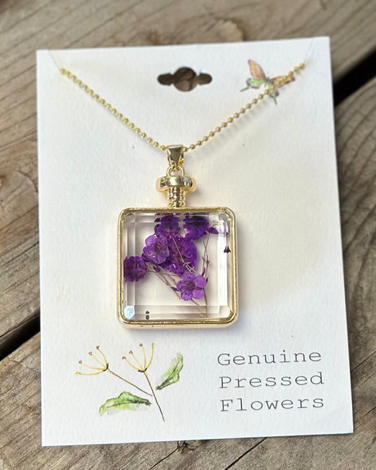 Faux Bottle Necklace