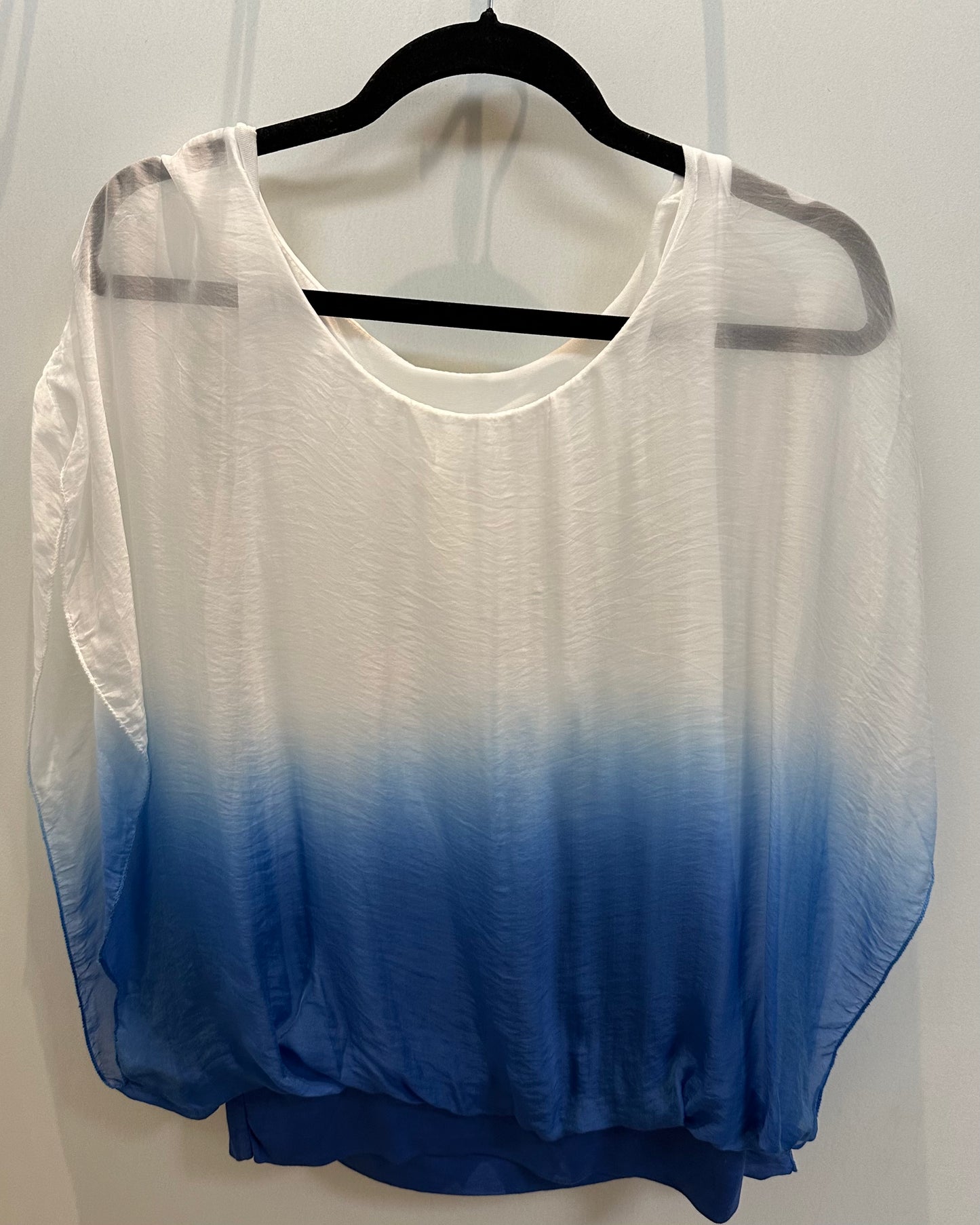 Ombre Silk Top