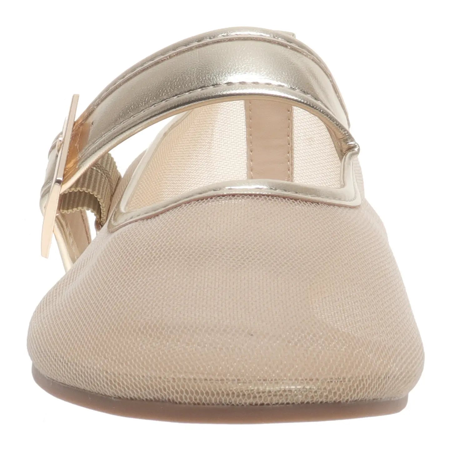 Gold/Nude Faye Mary Janes