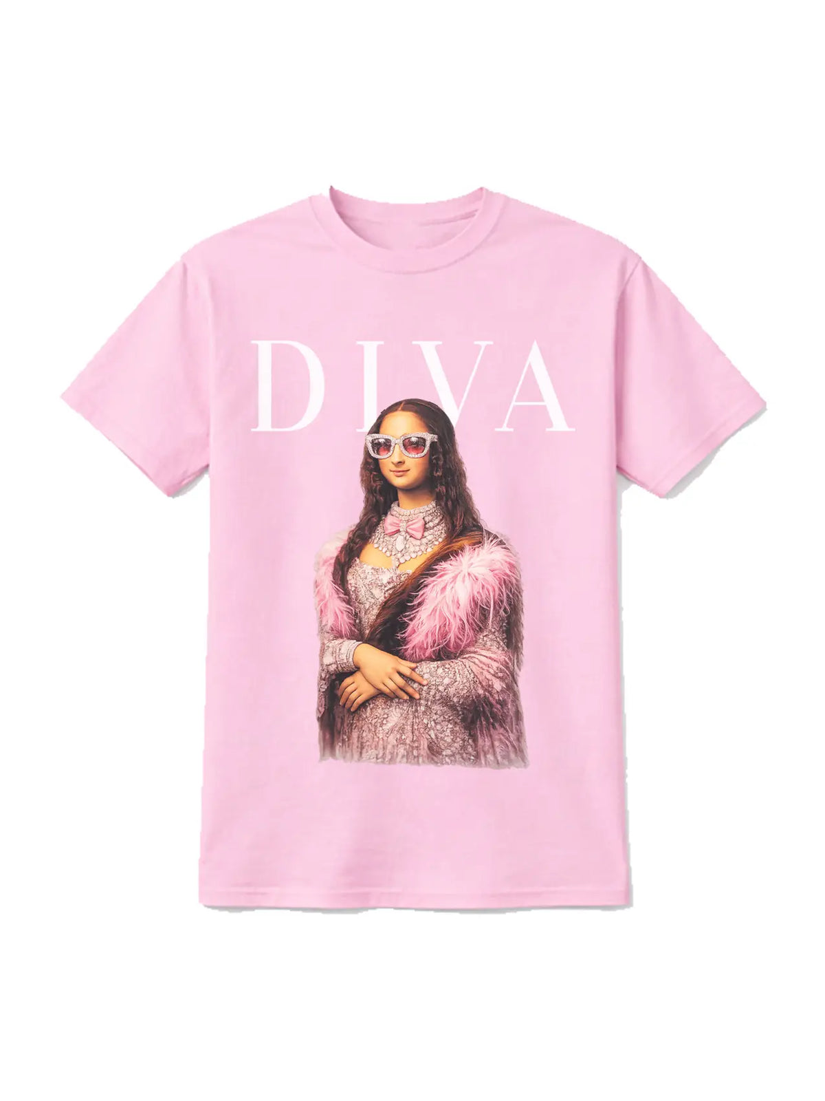 "DIVA" Jeweled T-shirt