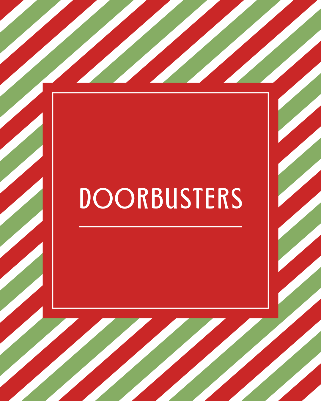 DOORBUSTERS
