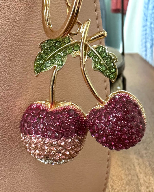Cherry Bag Charm