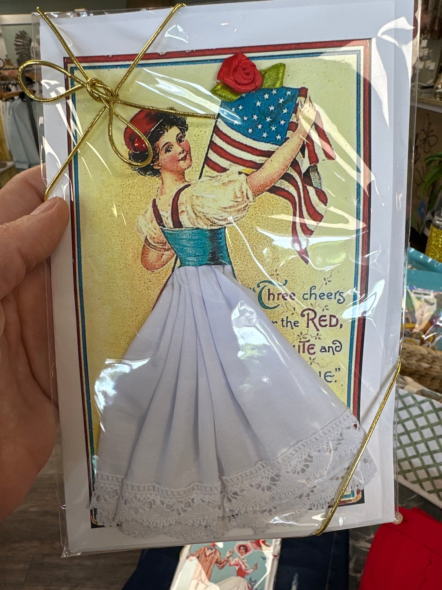 Keepsake Hankie Greeting Cards