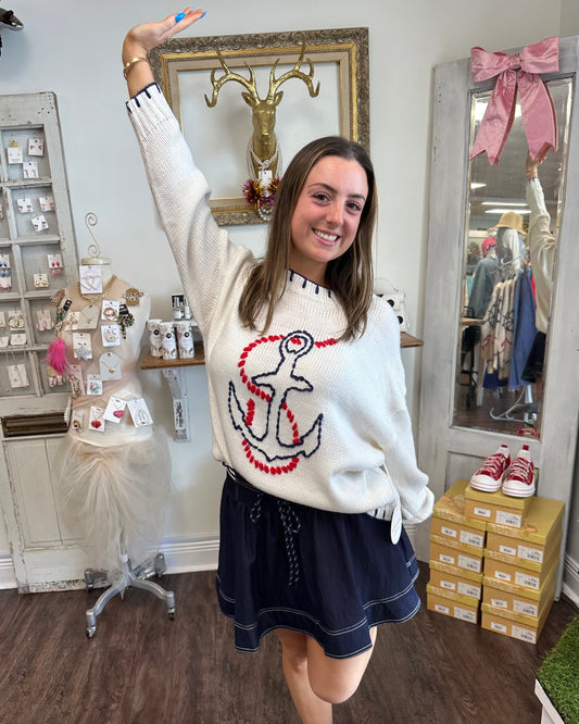 Off White Coastal Sweater