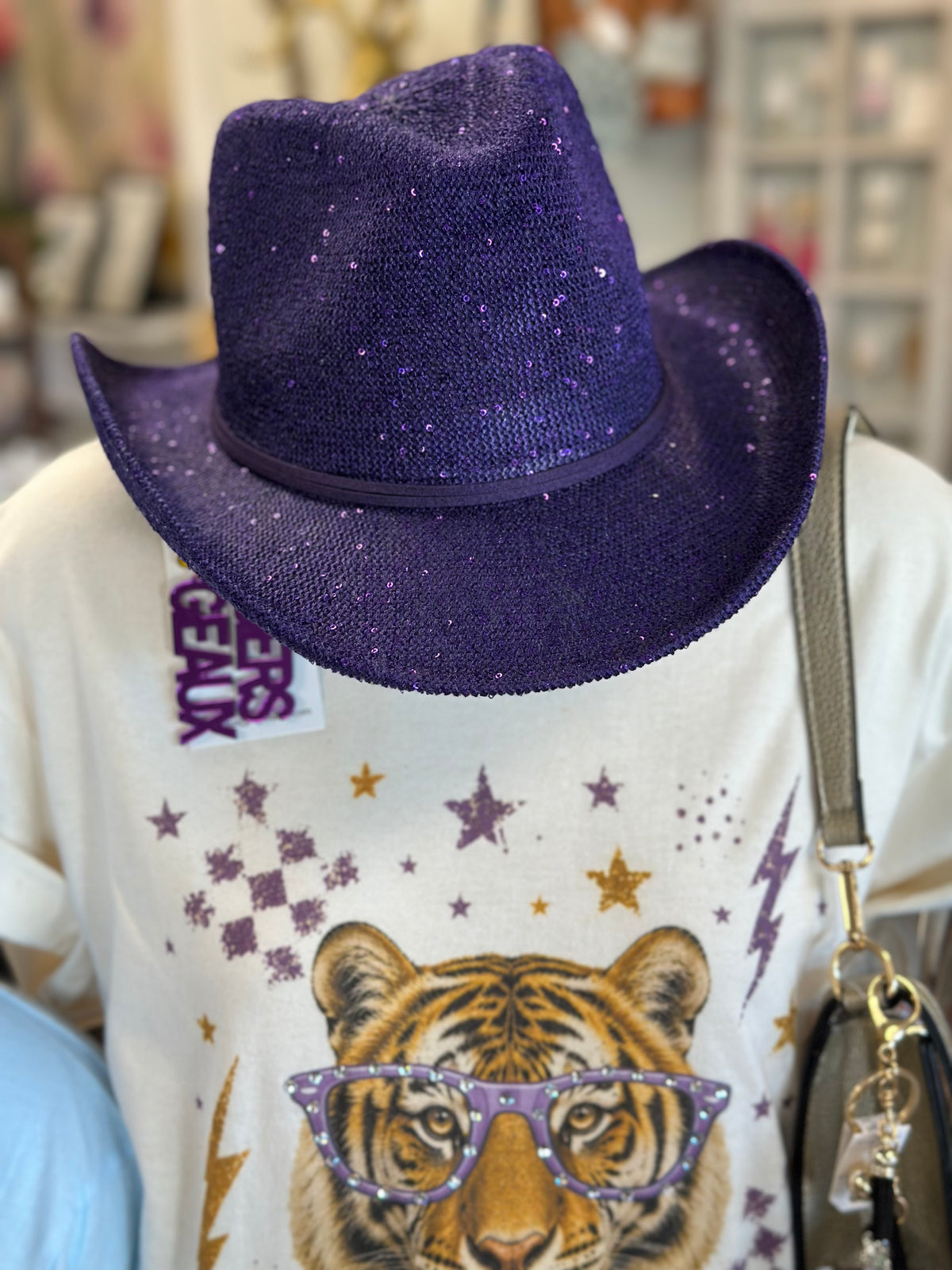 Sequin Cowboy Hats