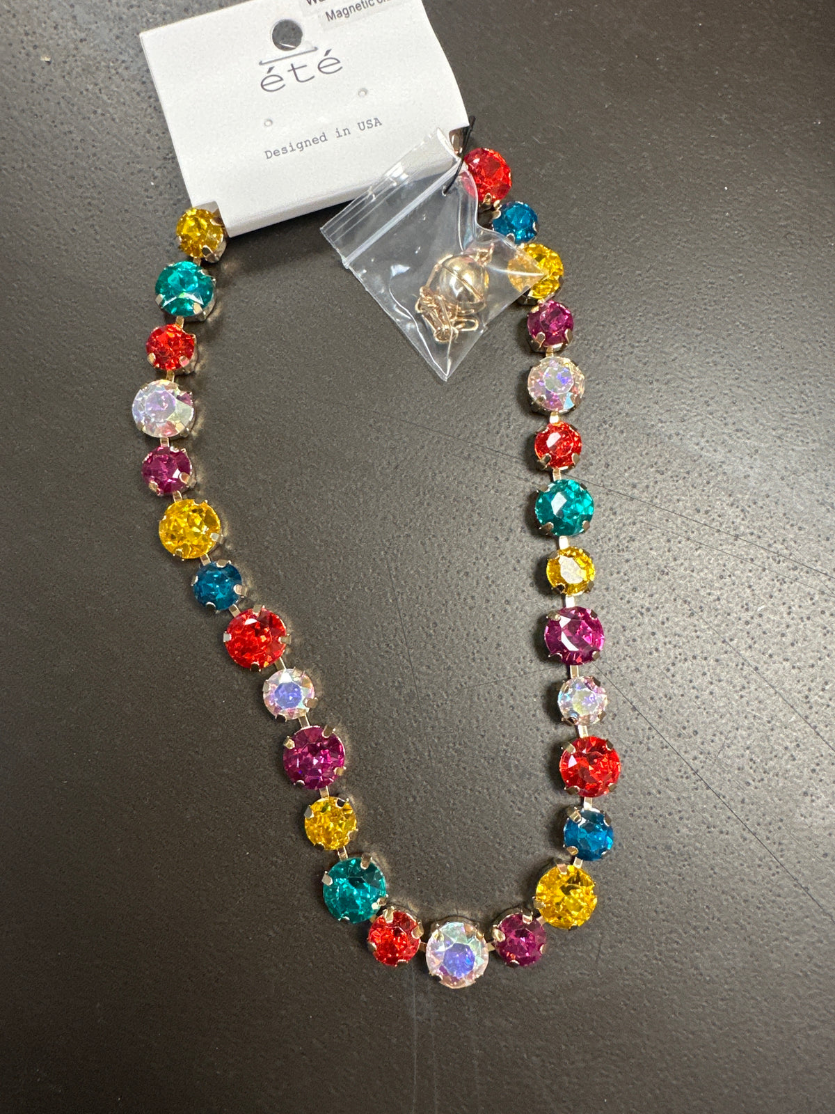 Colored Jeweled Necklaces