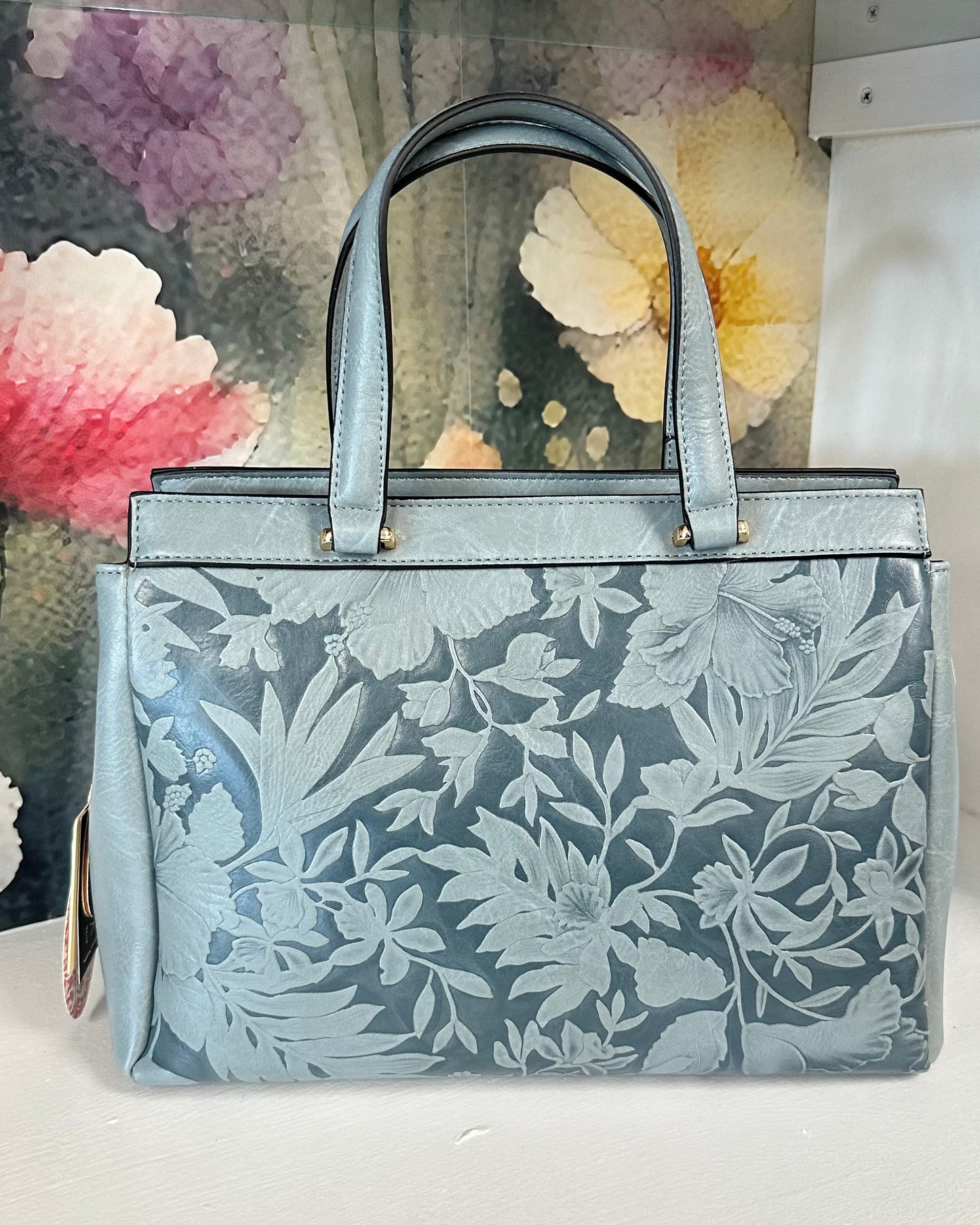 Salome 3D Embossed Satchel