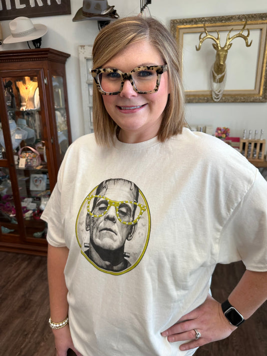 Franky Tee with Rhinestones
