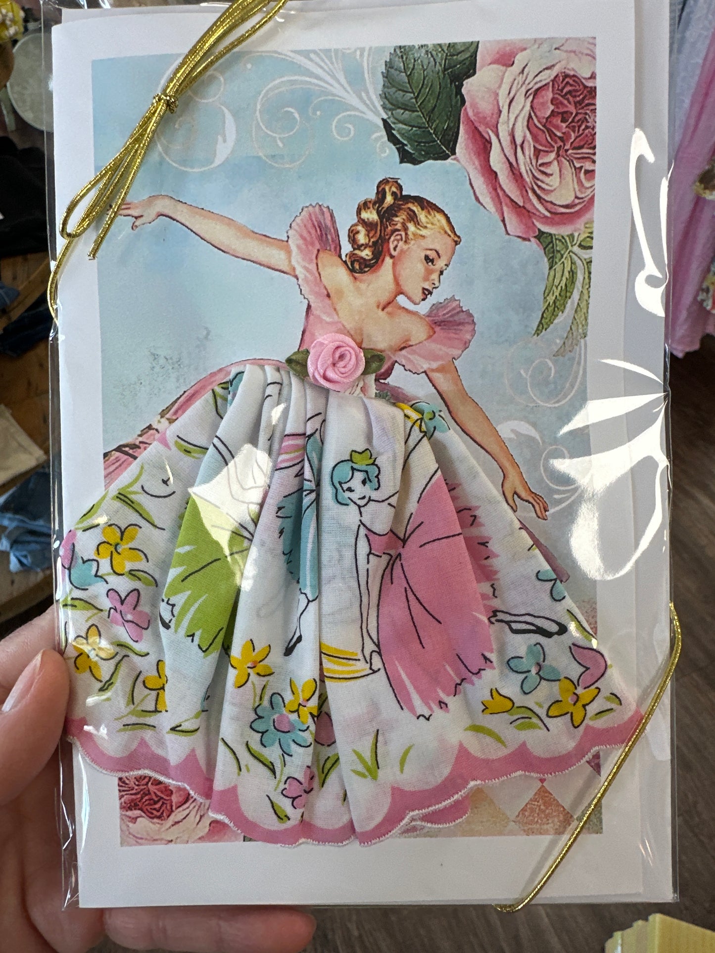 Keepsake Hankie Greeting Cards