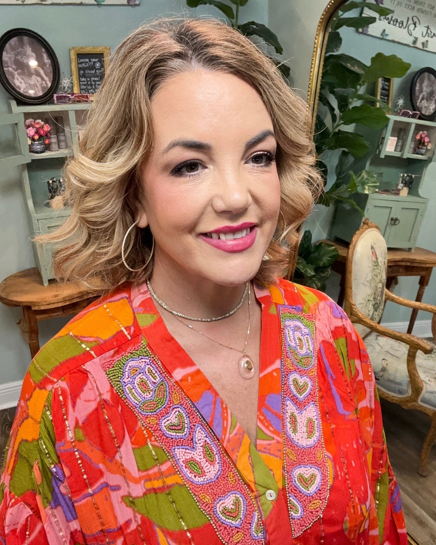 Juliette Multi Color Blouse