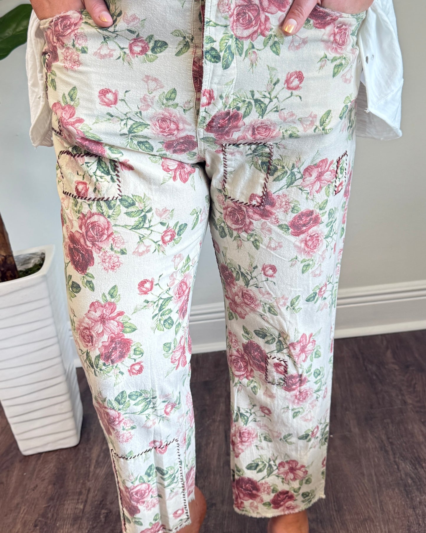 Vintage Rose Traveler Pants