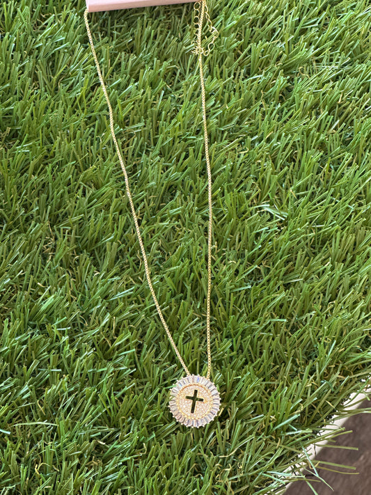 Shine Cross Necklace