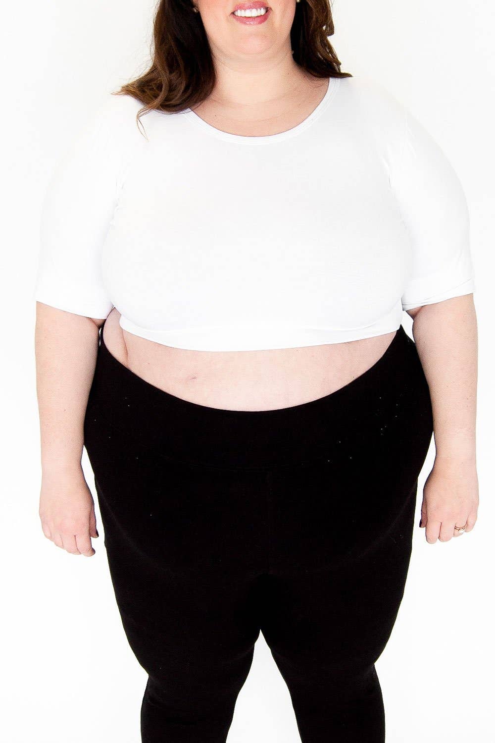 Crew Elbow Sleeve Half Tee